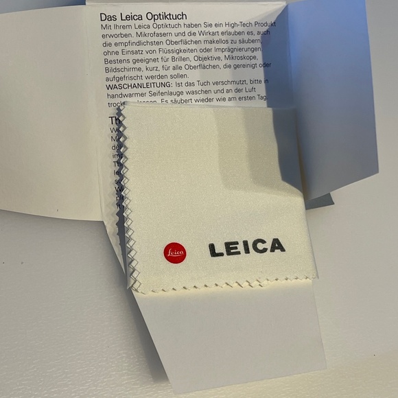 NEW Leica Micro Fiber Lens Cleaning Cloth - Picture 3 of 4